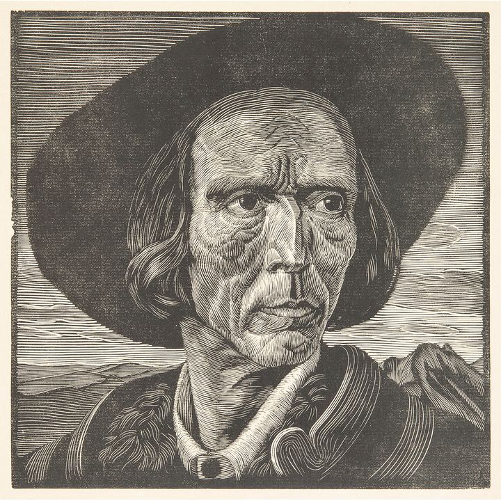 Władysław Skoczylas | Głowa junaka