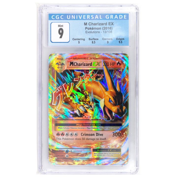 Pok�mon, M Charizard EX, 2016, 9, Mint