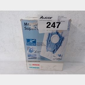 BOSCH - TYPE P MEGA AIR SUPERTEX REPLACEMENT DUST BAG - BLUE - BBZ41FP