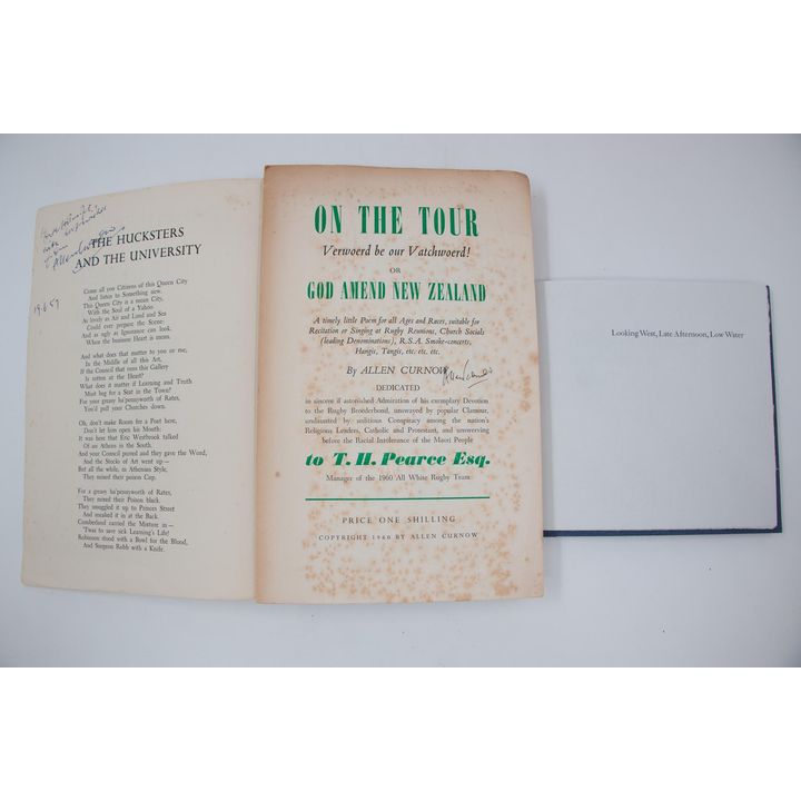 CURNOW ALLEN [3 titles two signed]