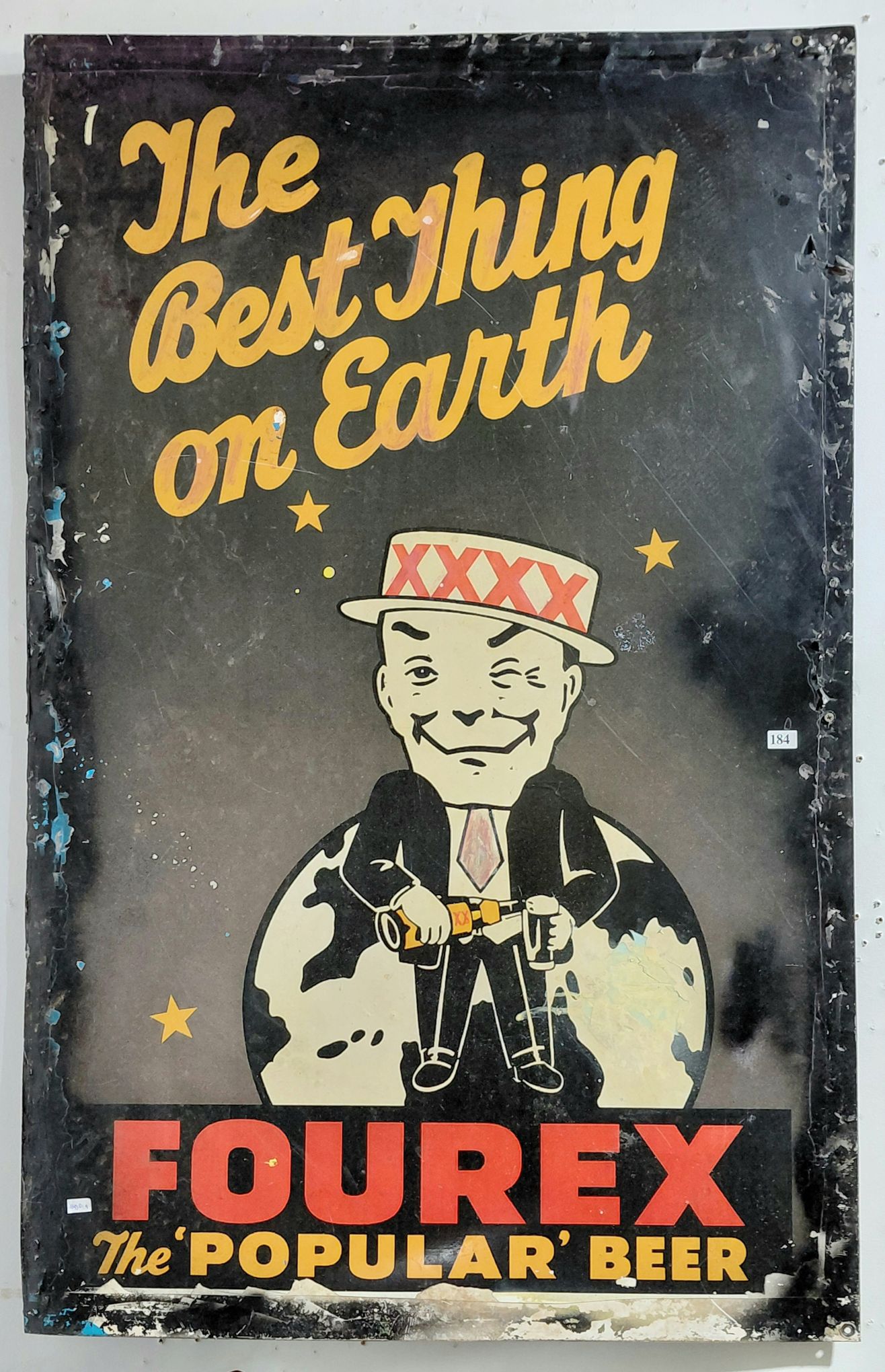 184 · METAL SIGN