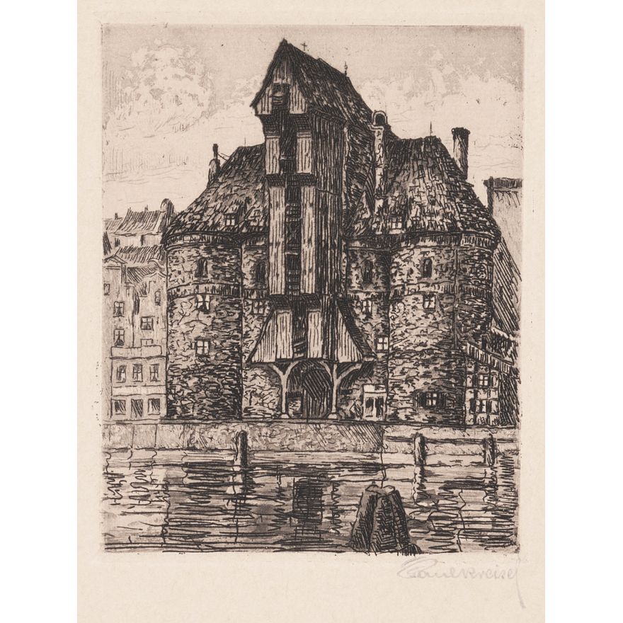 Paul Kreisel | Żuraw Gdański, 1925