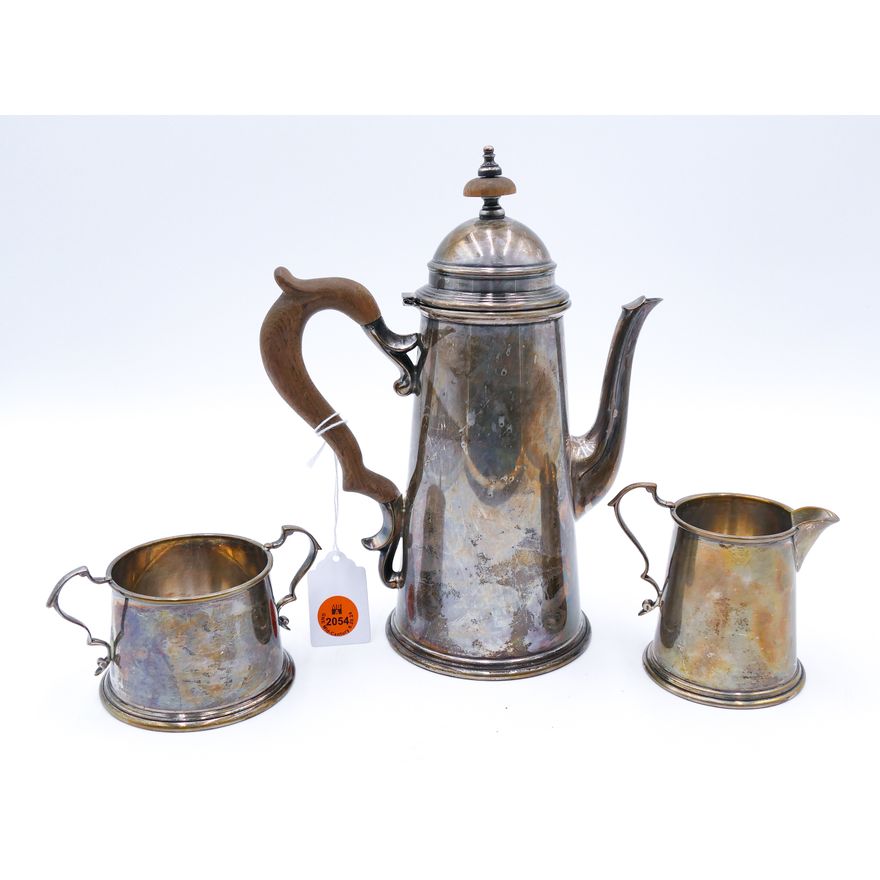 3pc Redlich & Co. American Sterling Teaset 2.5'' to 9''