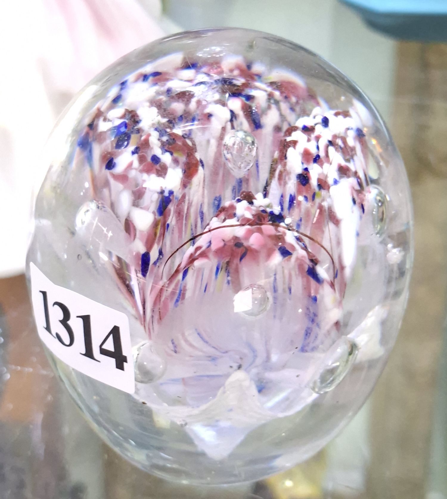 1314 · ART GLASS PAPERWEIGHT