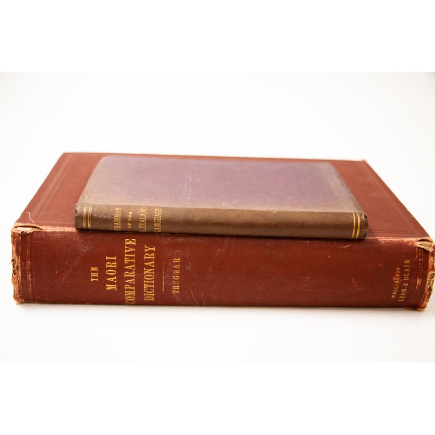TREGEAR, EDWARD  [2 titles] - The Māori-Polynesian Comparative Dictionary.