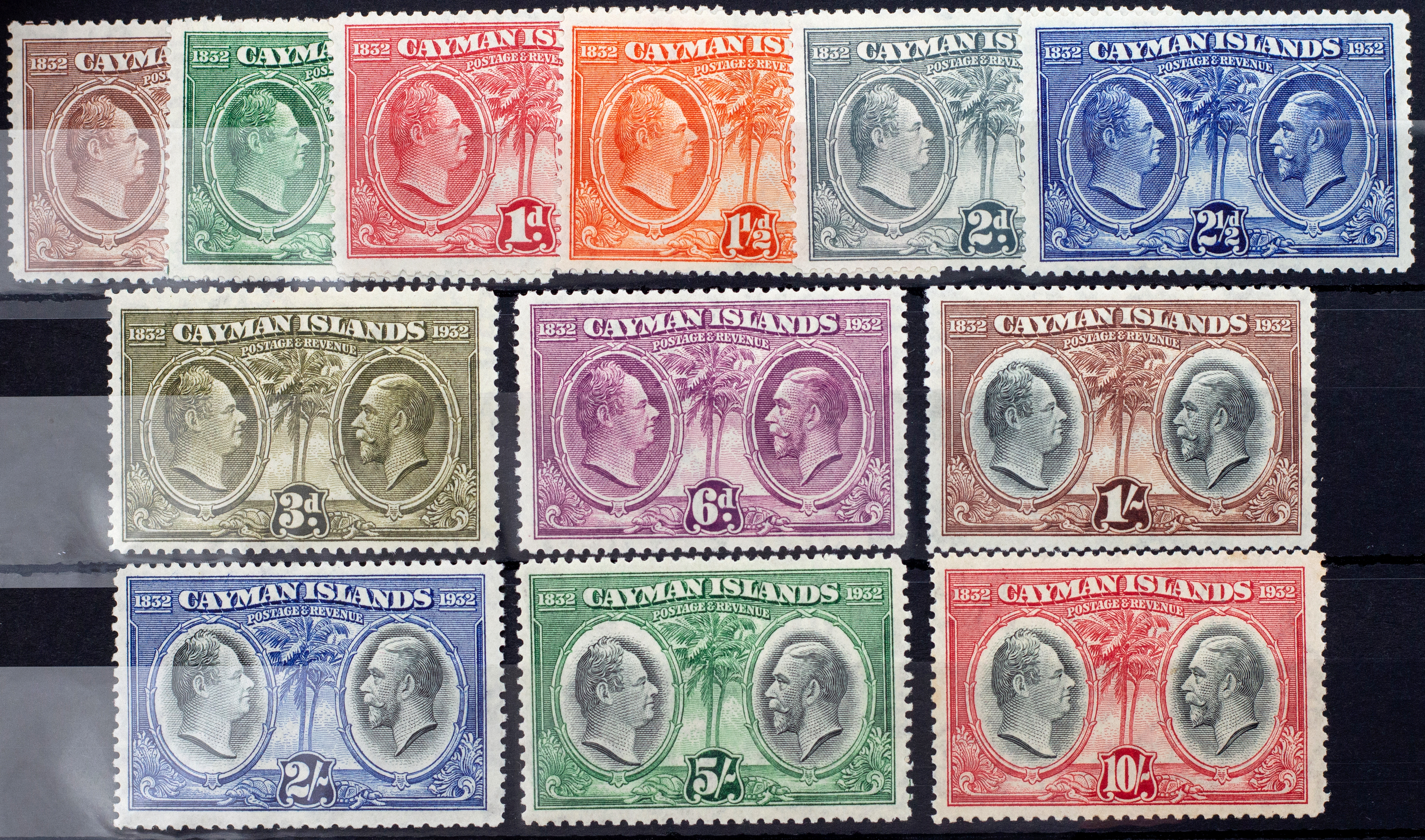Cayman Islands, Justices Centenary, 1932, Poor
