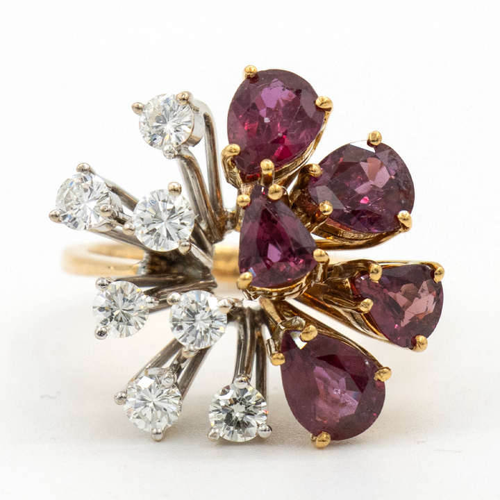 Anillo de rubíes