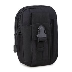 Tactical Utility Bag MOLLE Pouch JY 60 Dimension 18x13cm Jogging Hiking Black |