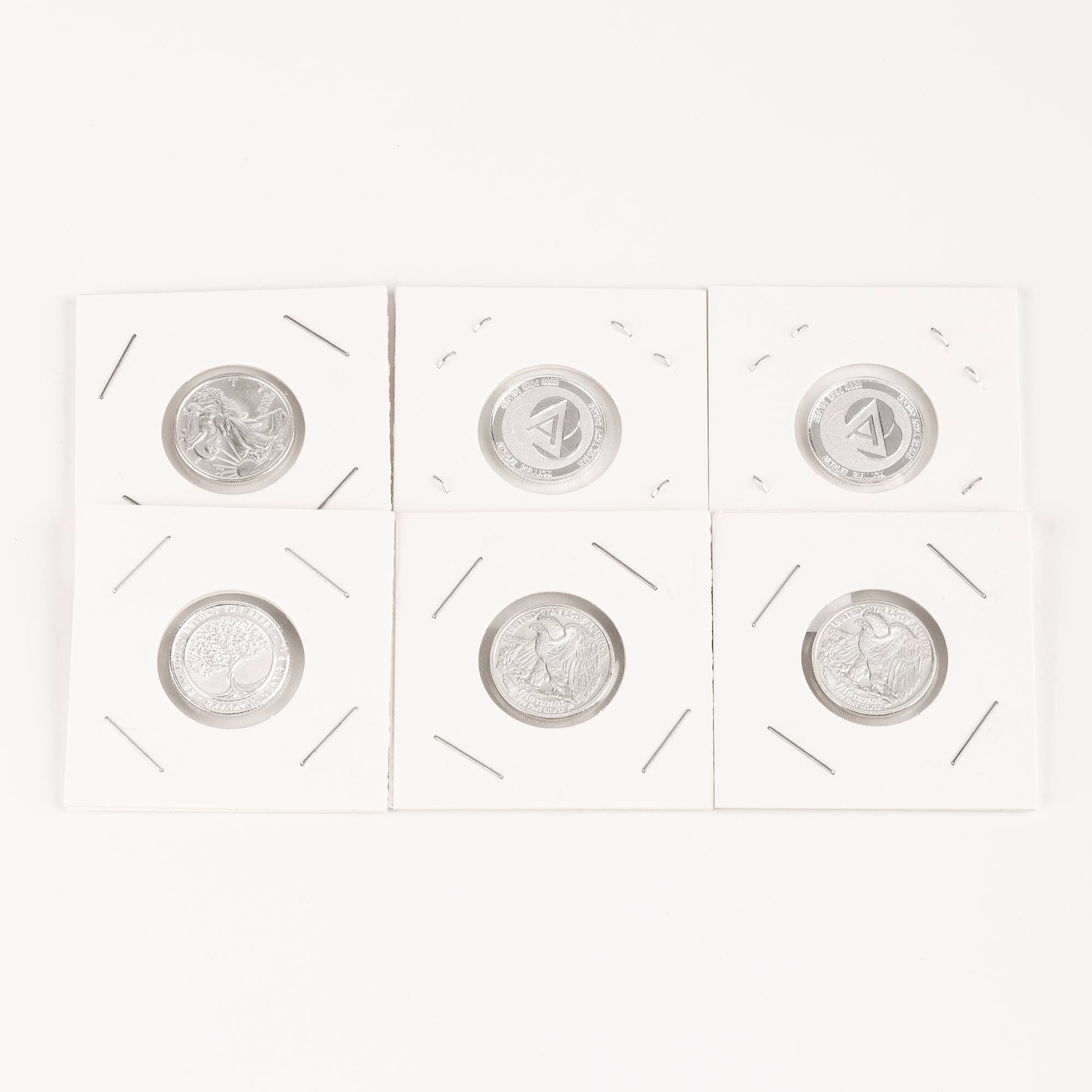 6 · Various 1/10 Troy Oz Issues