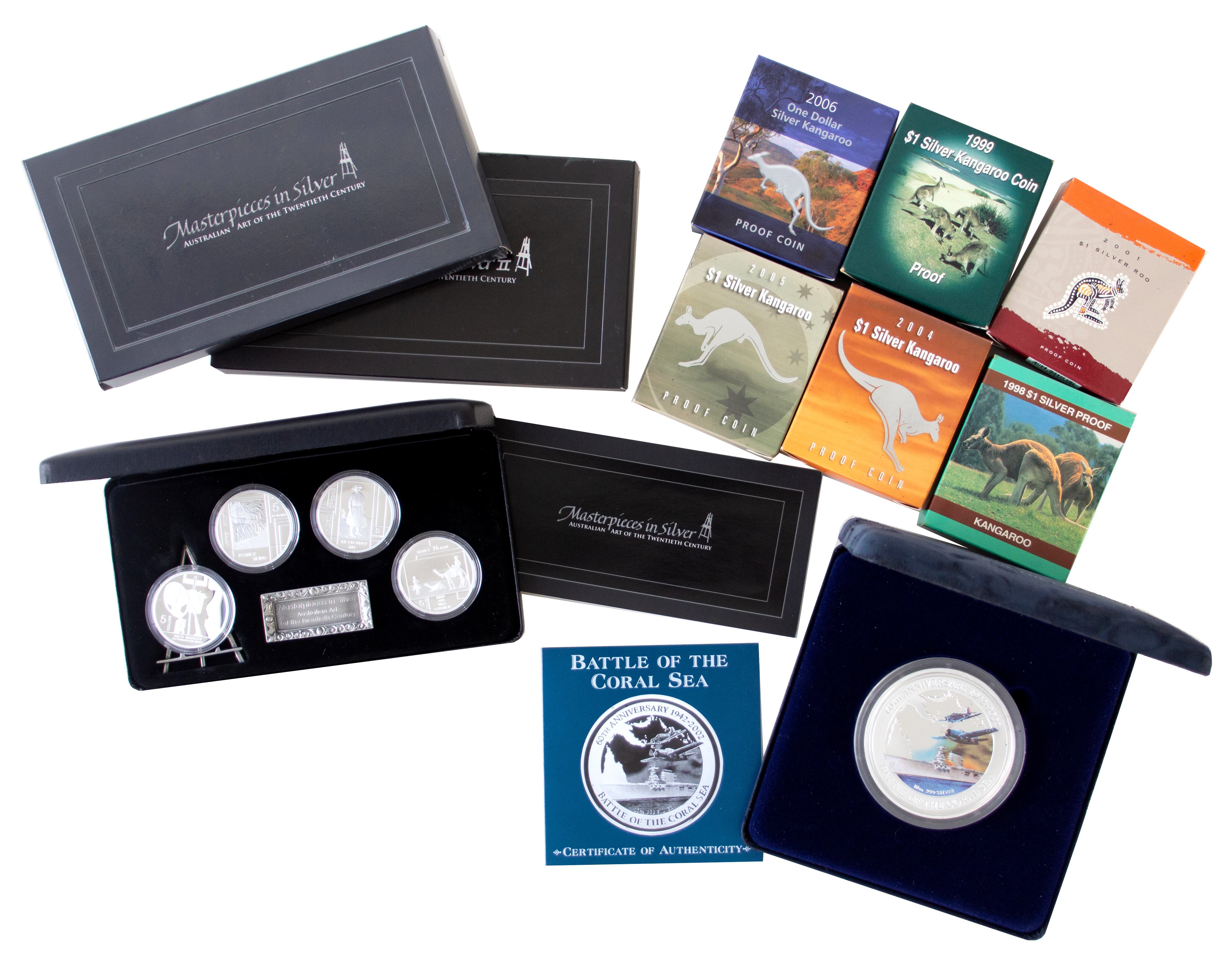 Sets, Masterpieces in Silver, 2006-2007, FDC