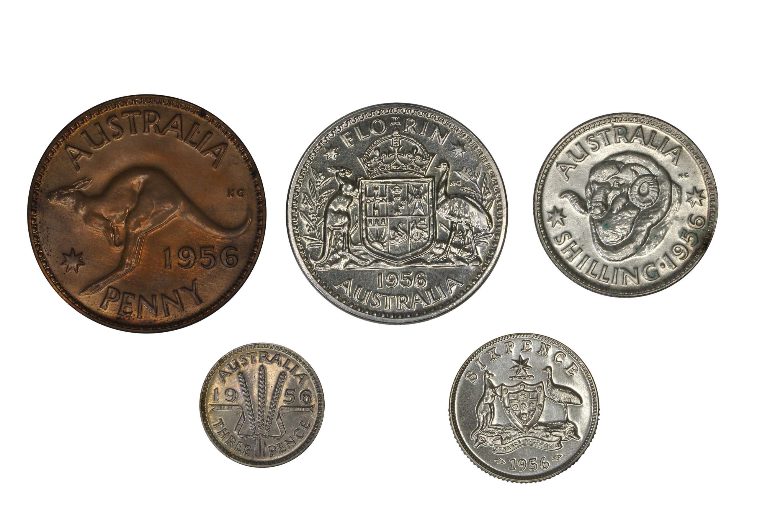 Sets, Elizabeth II, 1956, FDC