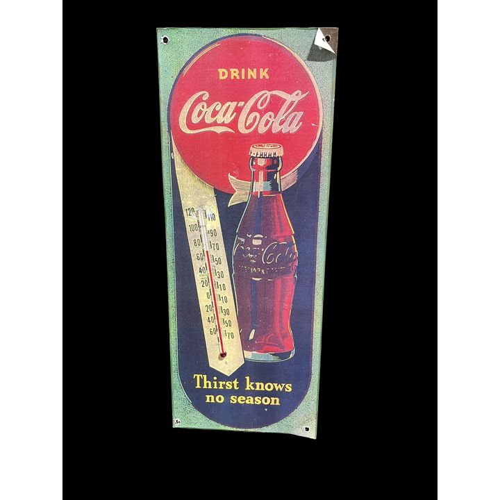 Thirst Knows No Season Coca Cola Coke Soda Thermometer