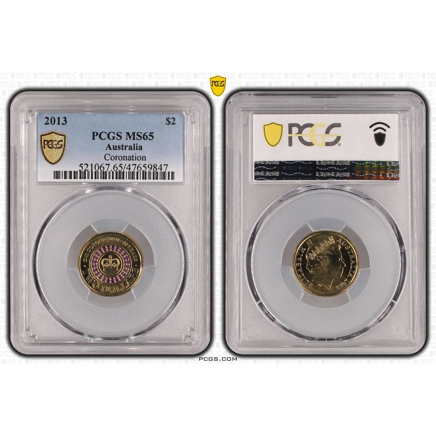 Coronation, Two Dollar, 2013, PCGS MS 65
