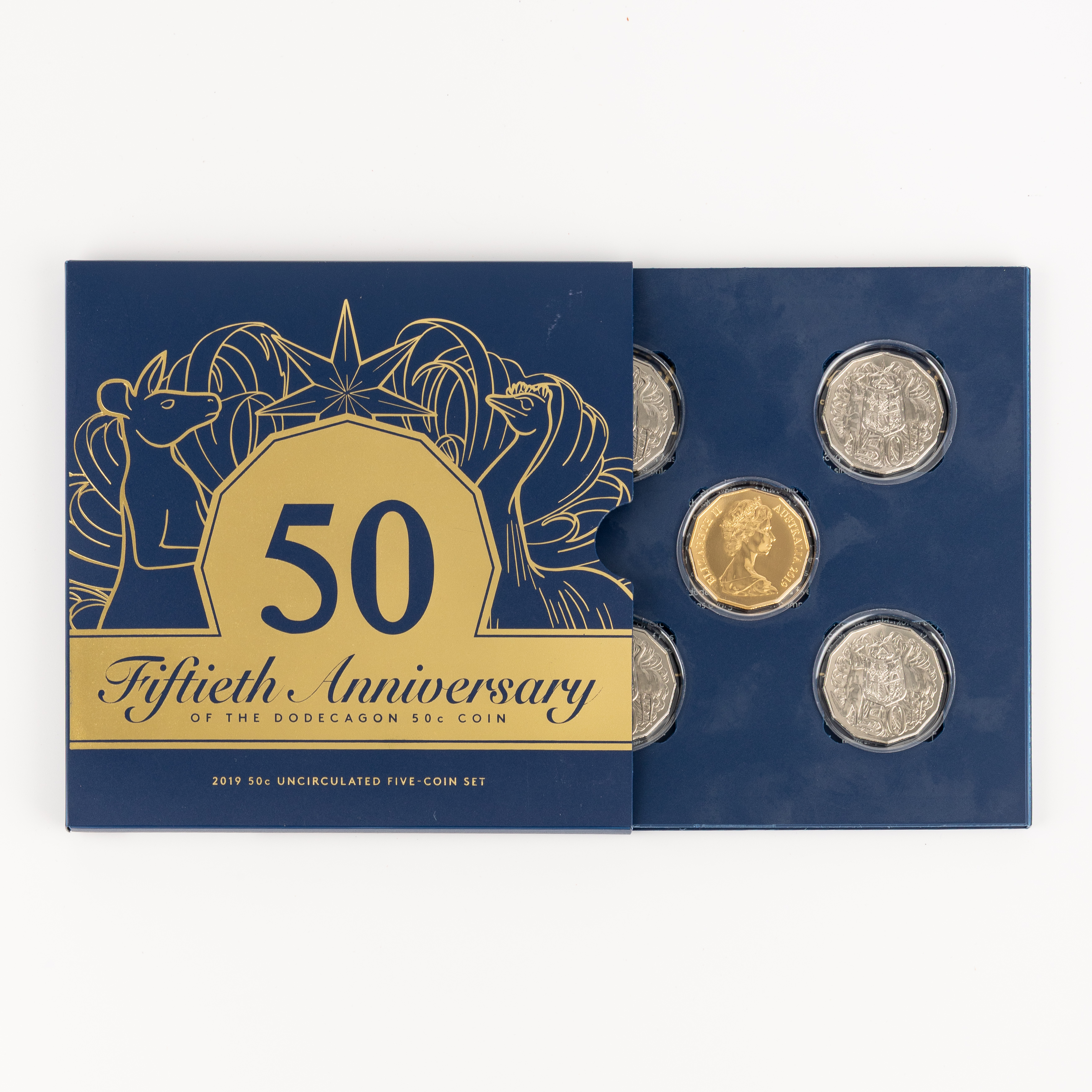 50th Anniversary of the Dodecagon, Fifty Cent, 2019, UNC