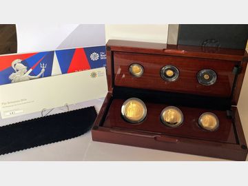 2016 ELIZABETH II GOLD PROOF 6-COIN BRITANNIA SET