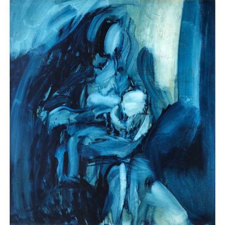 MICHAEL SMITHER (b. 1939), Mother and Child