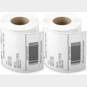 4"X 6" ROLL METHDIC 4X6 DIRECT THERMAL SHIPPING LABELS FOR UPS USPS 250 LABELS(2 ROLLS)