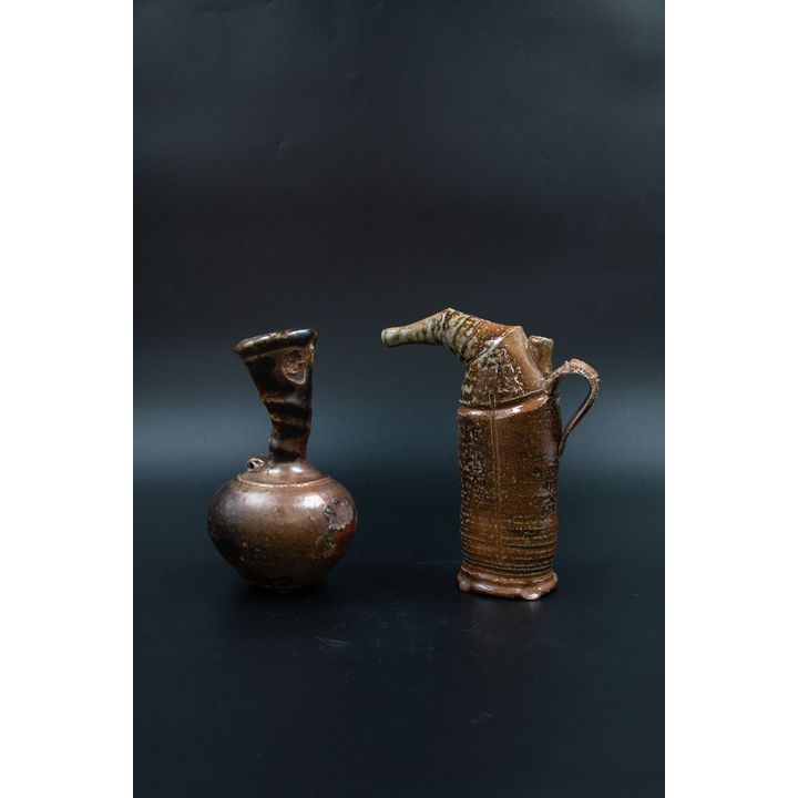 Duncan Shearer - Small shaped stoneware vase