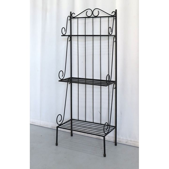 STEEL THREE-TIER PLANT STAND