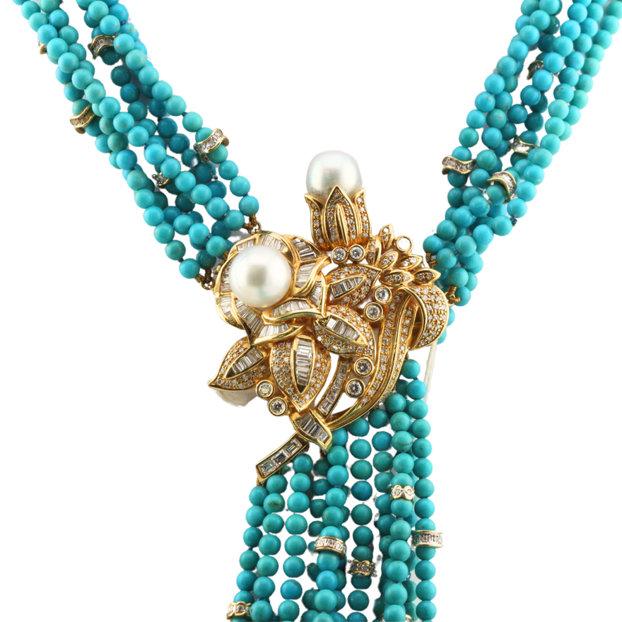 Collar de turquesa
