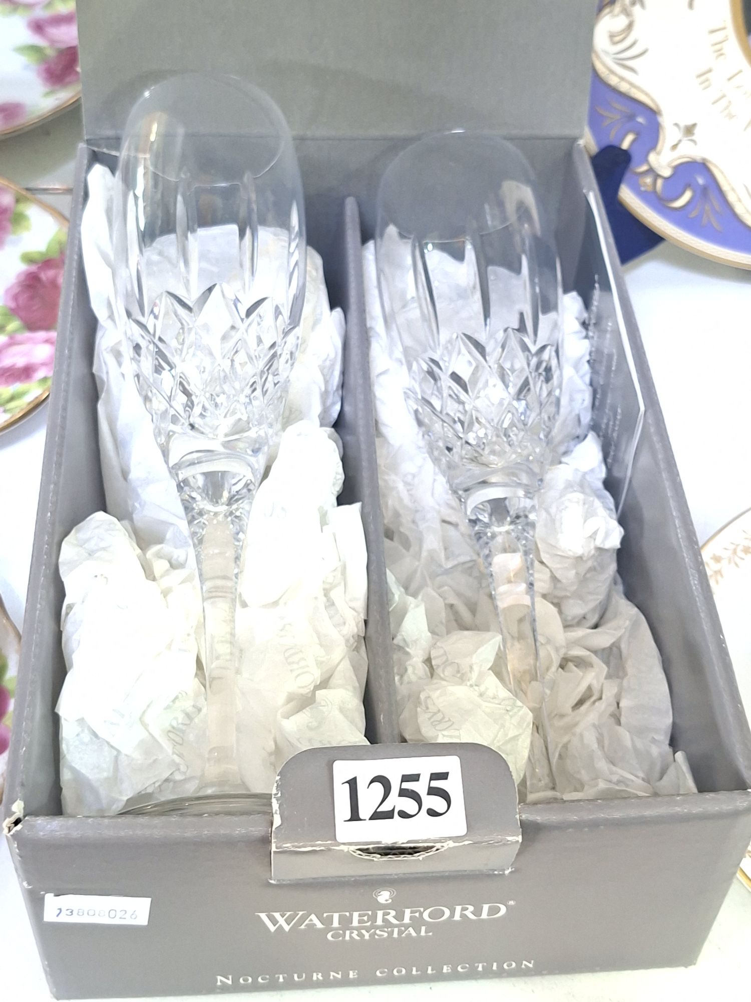 WATERFORD CRYSTAL WINE STEMS
