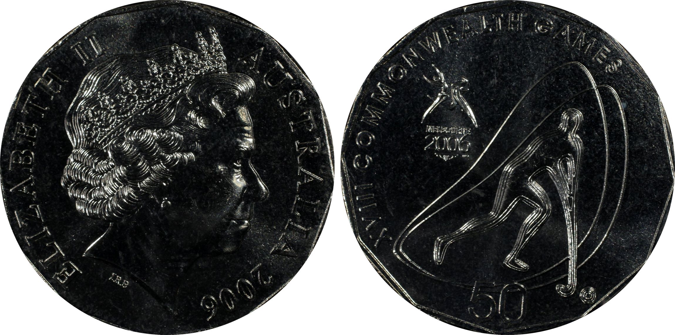 Hockey , Fifty Cent, 2006, PCGS MS66