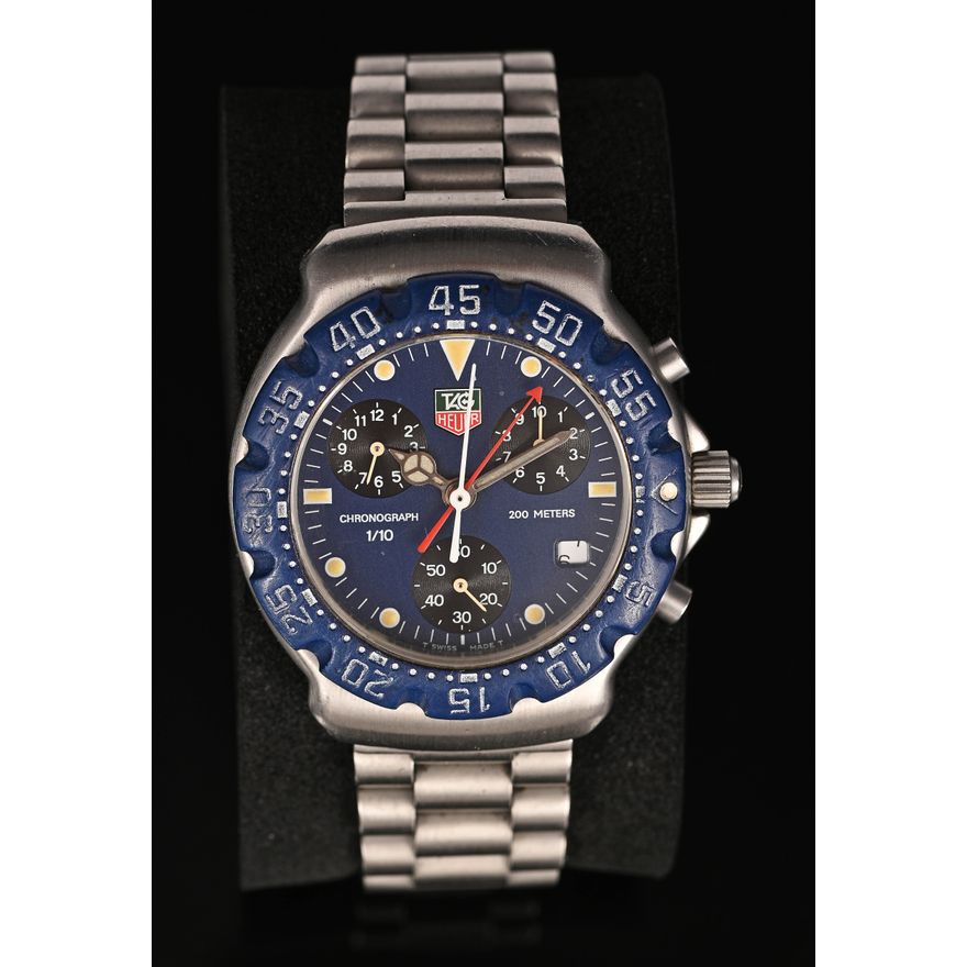 Gents Tag Heuer Chronograph watch, CA 1210-R0, stainless