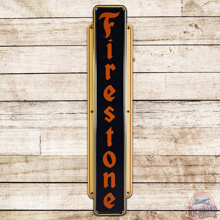 Firestone Tires Vertical SS Tin Sign