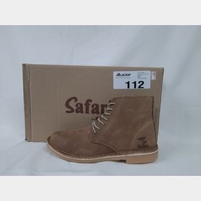 BATA MENS SAFARI BOOT TIMBER TAUPE - TAUPE - UK 7