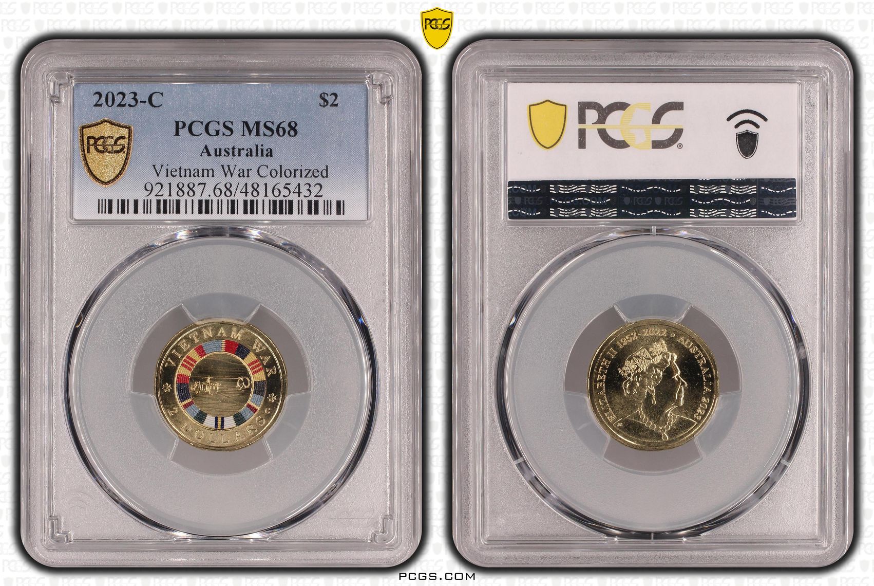 Vietnam War Colorized, Two Dollar, 2023-C, PCGS MS68