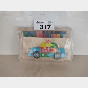 EDUCATIONAL WOODEN PUZZLE (5 PUZZLES IN A PACK)