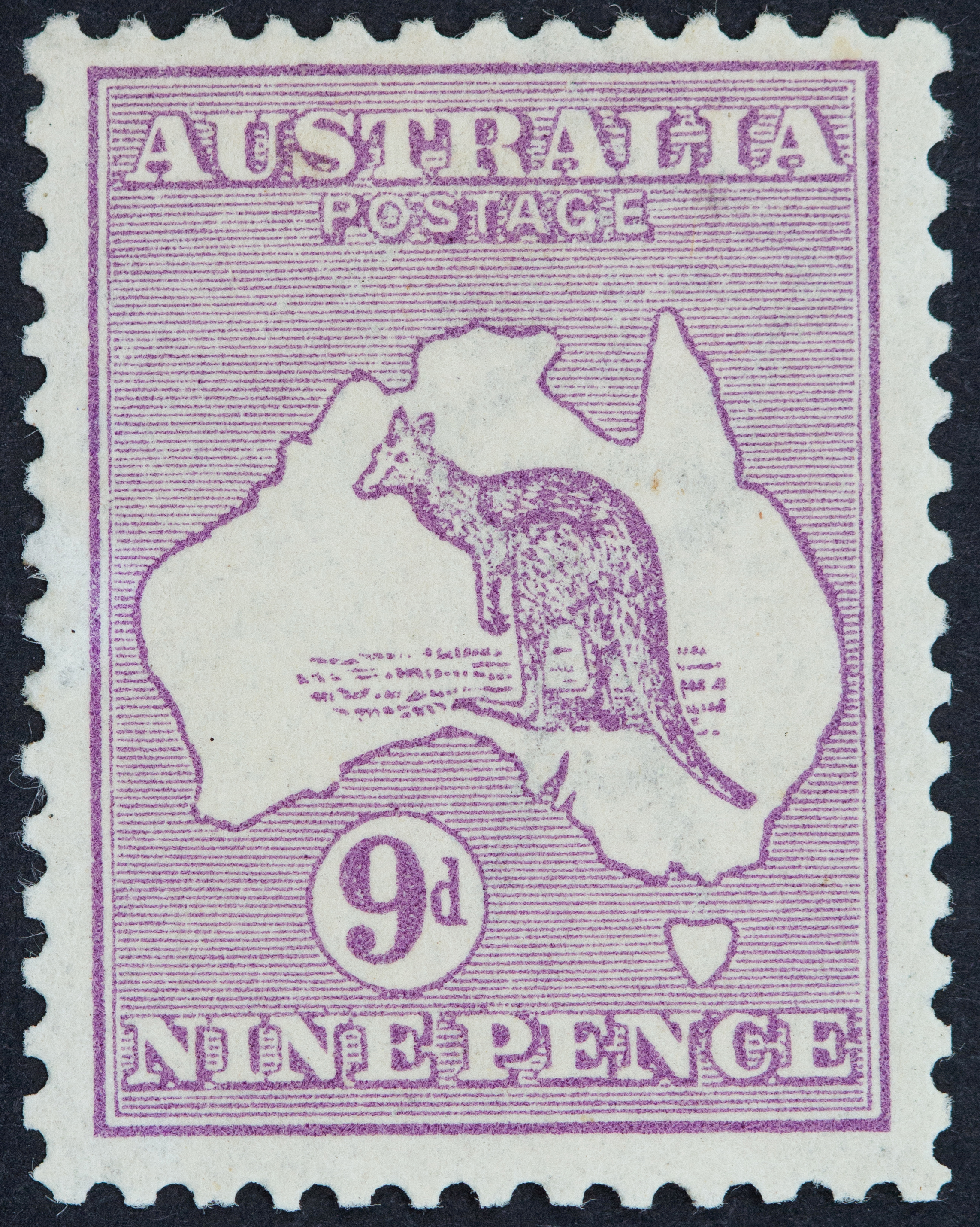 320 · Second Watermark, Ninepence, 1915, Good