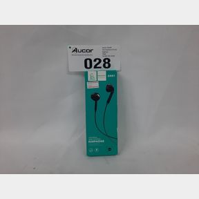 UNIVERSAL EARPHONES WITH MIC 3.5MM JACK BLACK. SAMSUNG HUAWEI IPHONE 1.2 M -