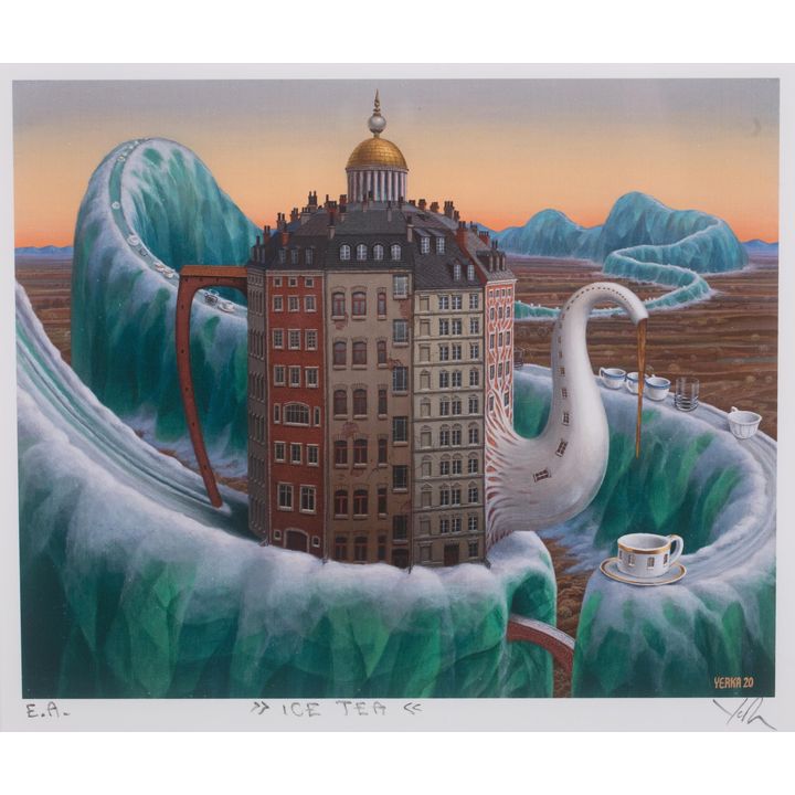 Jacek Yerka | Ice Tea