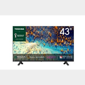 TOSHIBA 43'' FULL HD SMART LED TV WITH DIGITAL TUNER AND DOLBY AUDIO - CRACKED
