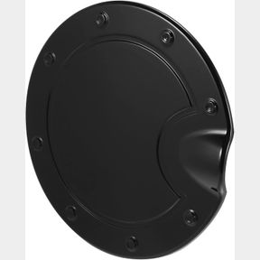 X AUTOHAUX BLACK FUEL TANK COVER DOOR GAS FILLER COVER REPLACEMENT ACCESSORIES FOR DODGE FOR RAM 2010-2017