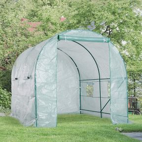 8 FT WALK IN TUNNEL GREENHOUSE GARDEN 552021***