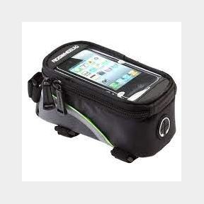 Phone Holder For Bicycle/Bike Frame + Storage Bag With Headset Jack- 2 Pack-50582/10915 (B 1 S5)
