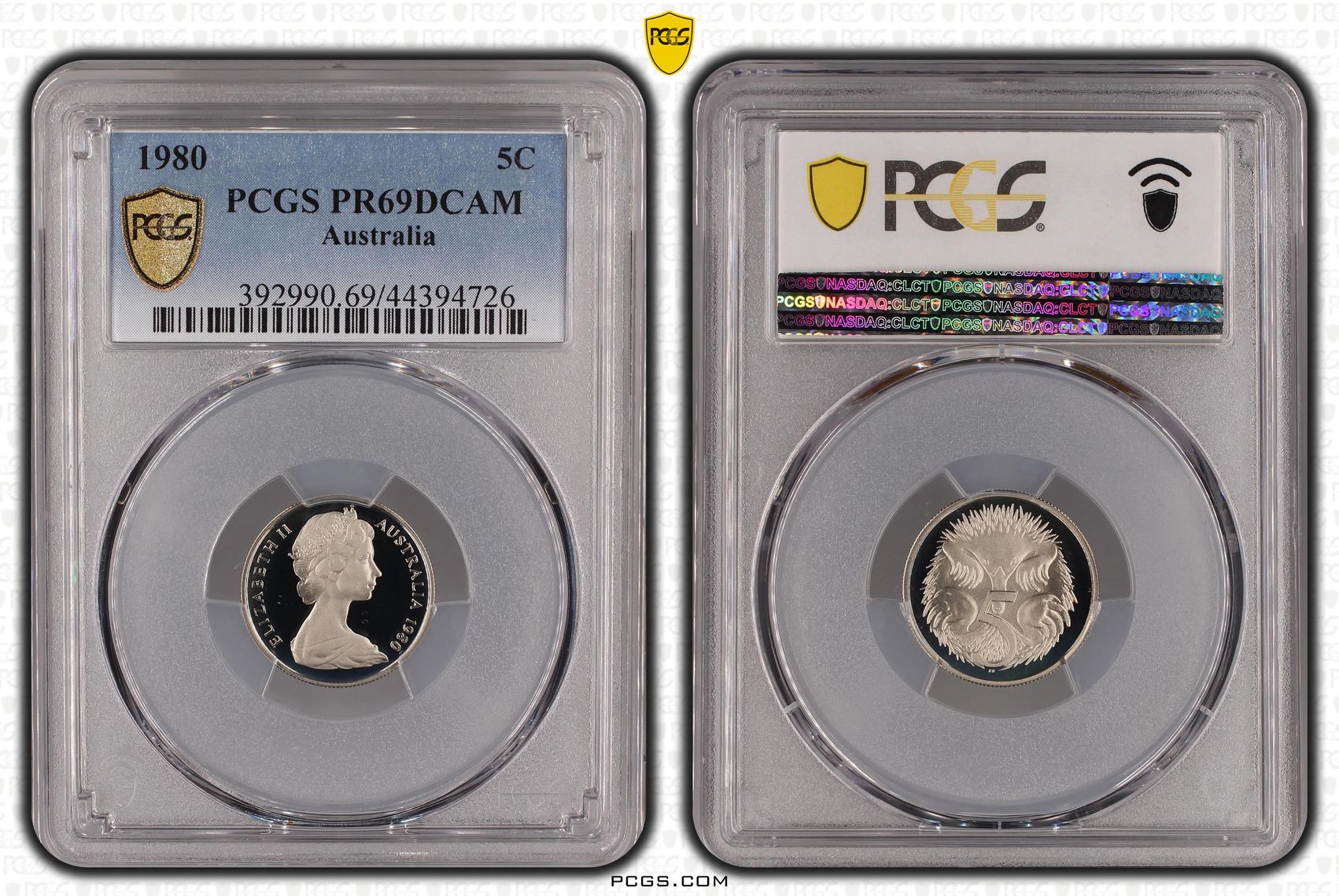 , Five Cent, 1980, PCGS PR69DCAM