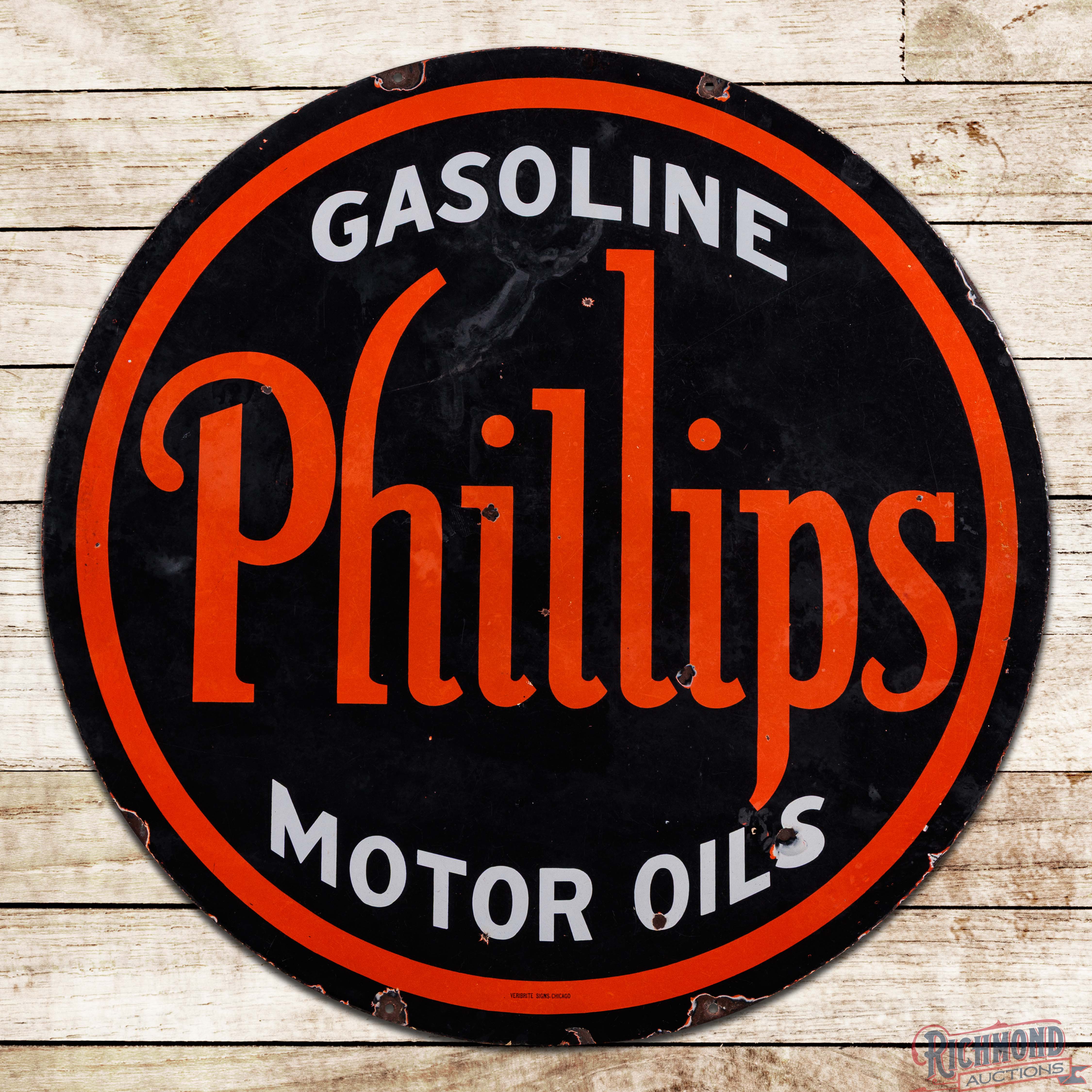 Early Phillips 66 Gasoline Motor Oils 48