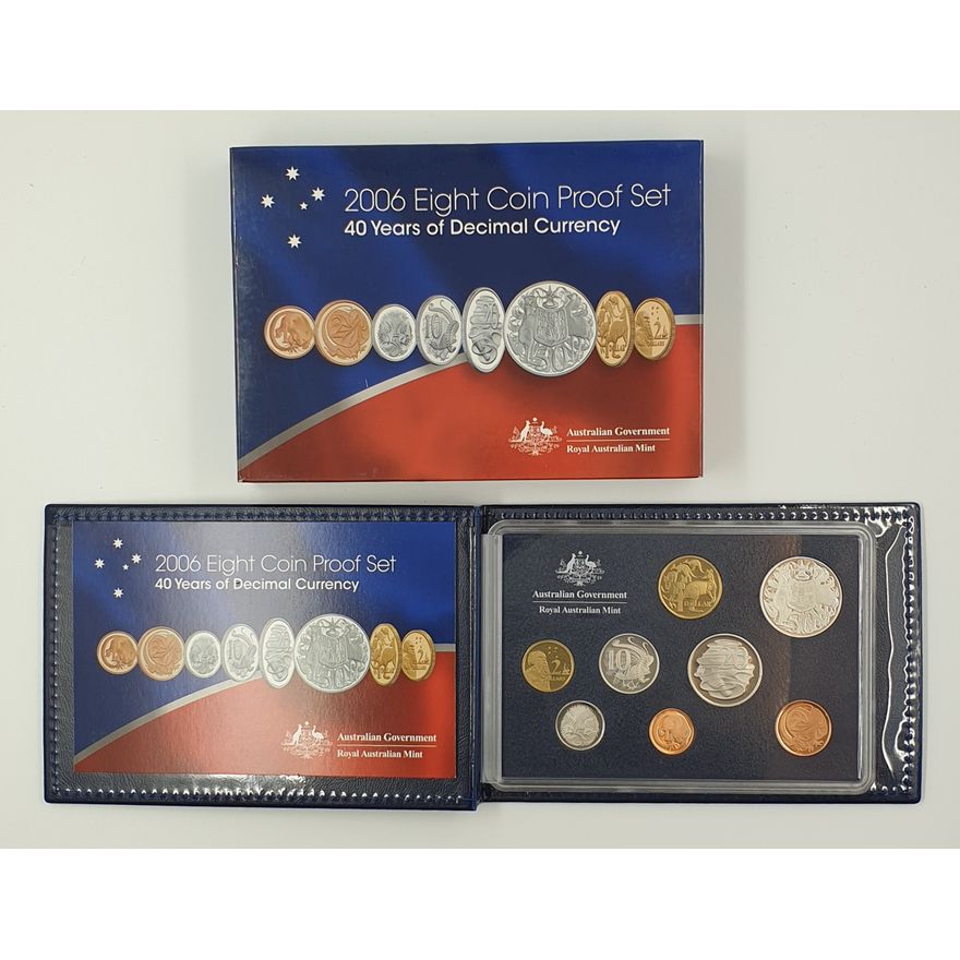 Decimal Currency Proof Coin Set - 2006