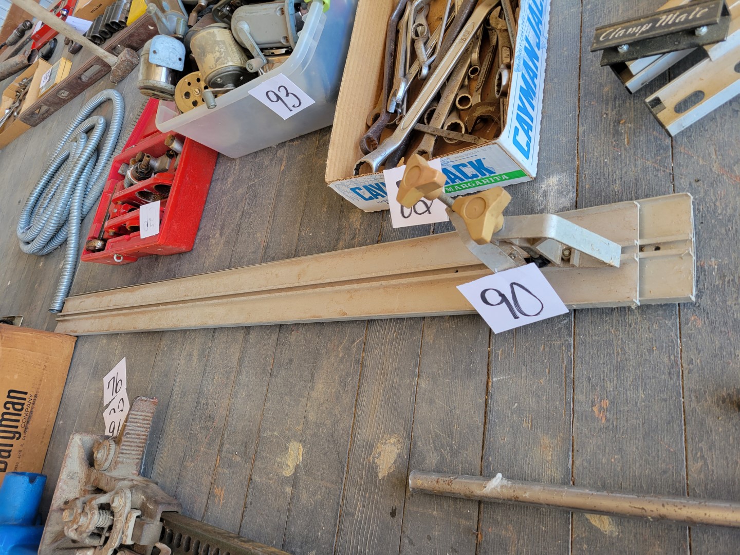 8' straight edge Midwest Auctions, LLC