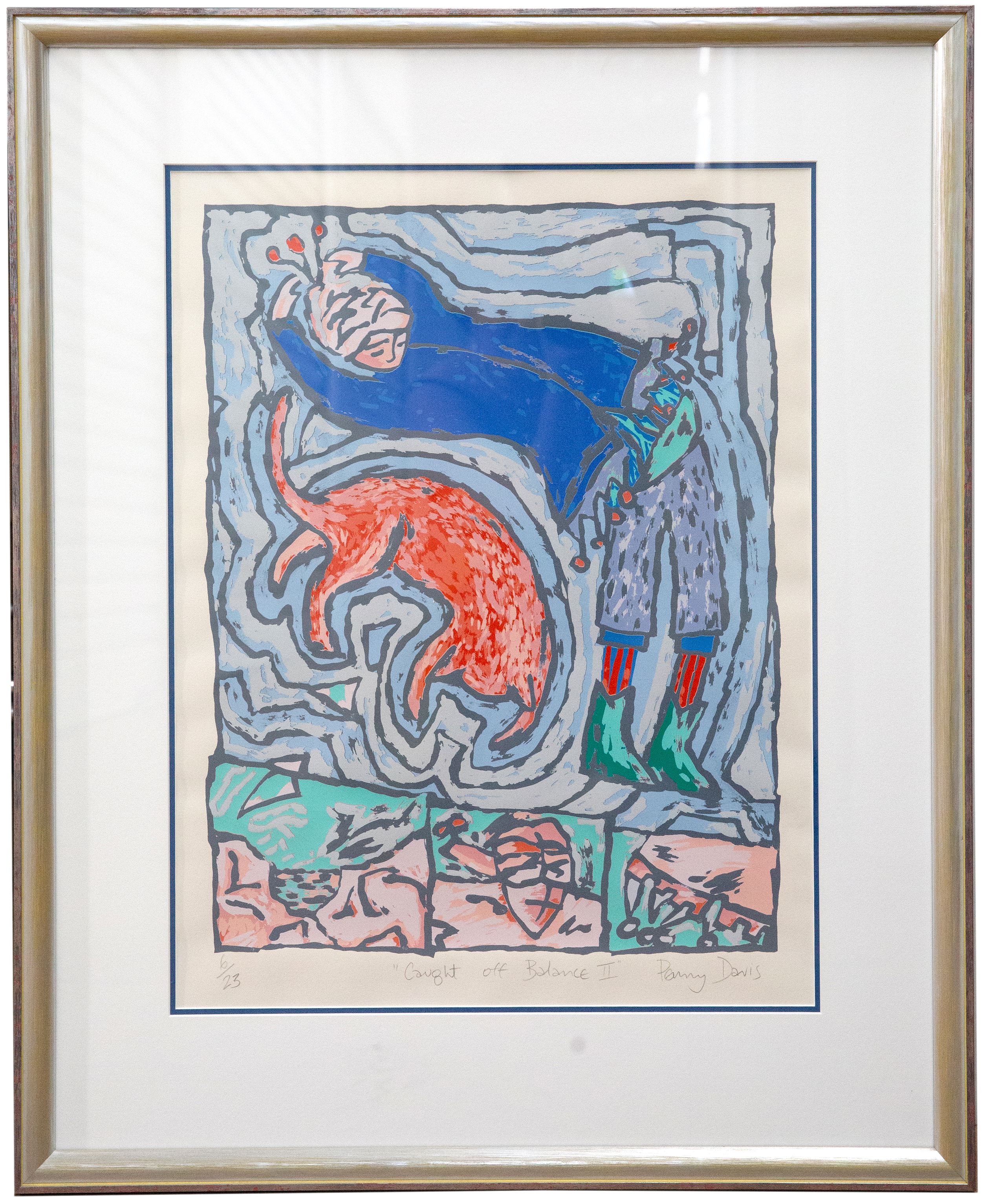 Penny Davis, 'Caught off Balance II',