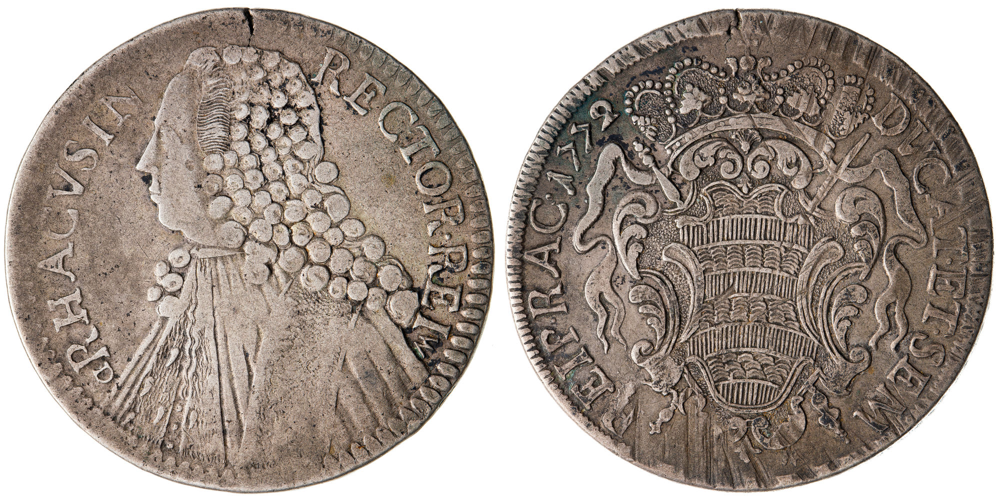 Croatia , One Tallero, 1772,