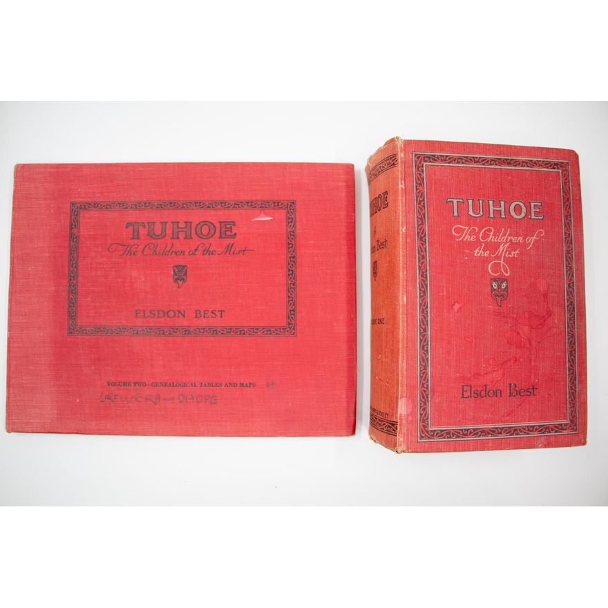 BEST, ELSDON [2 volumes] - Tuhoe: The Children of the Mist.