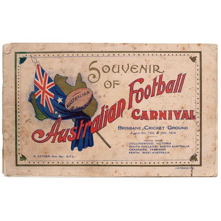 Australian Football Carnival Memorabilia, 1914,  Poor