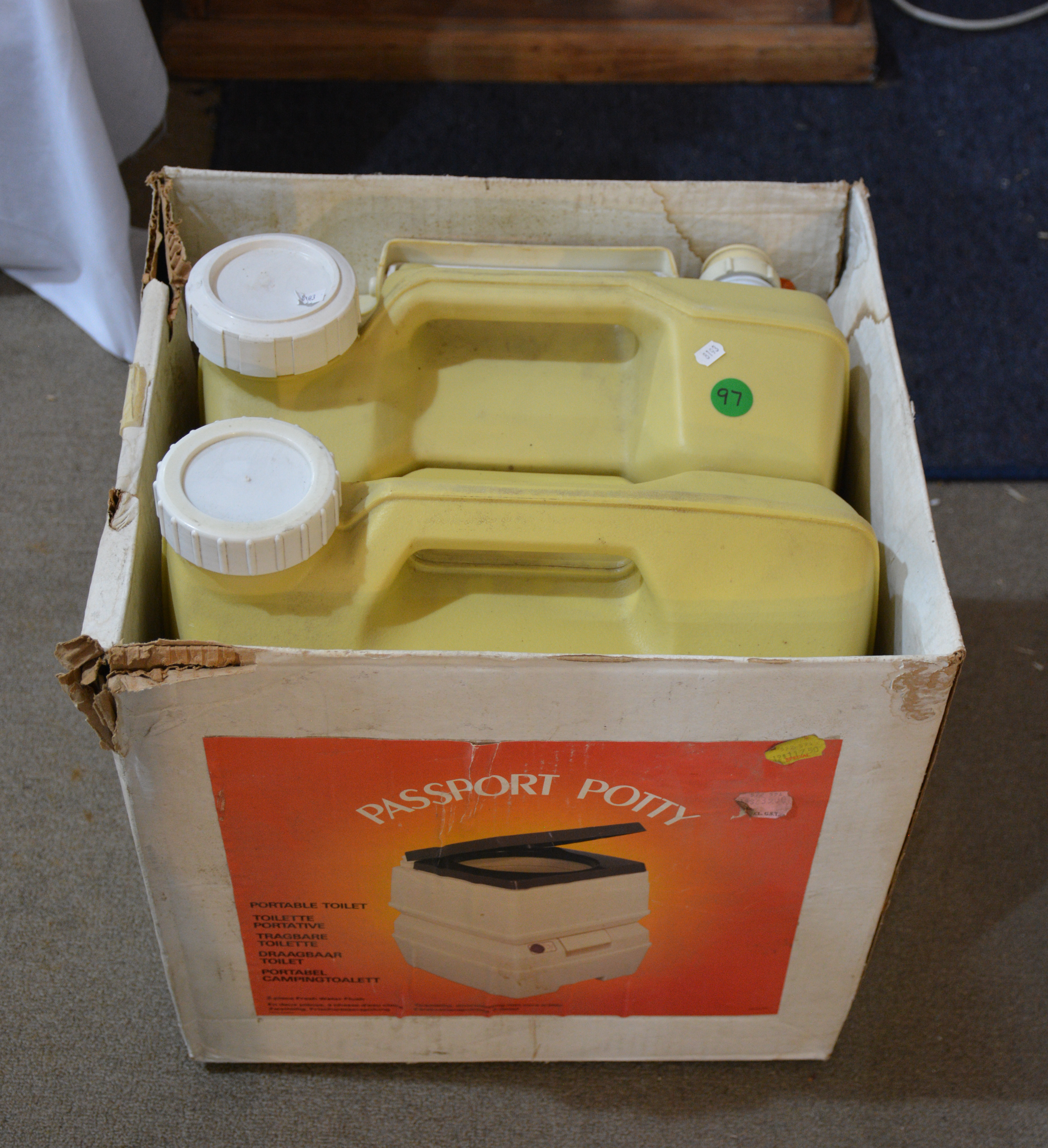 Portable Cassette Toilet — sold at auction in New Zealand for $5