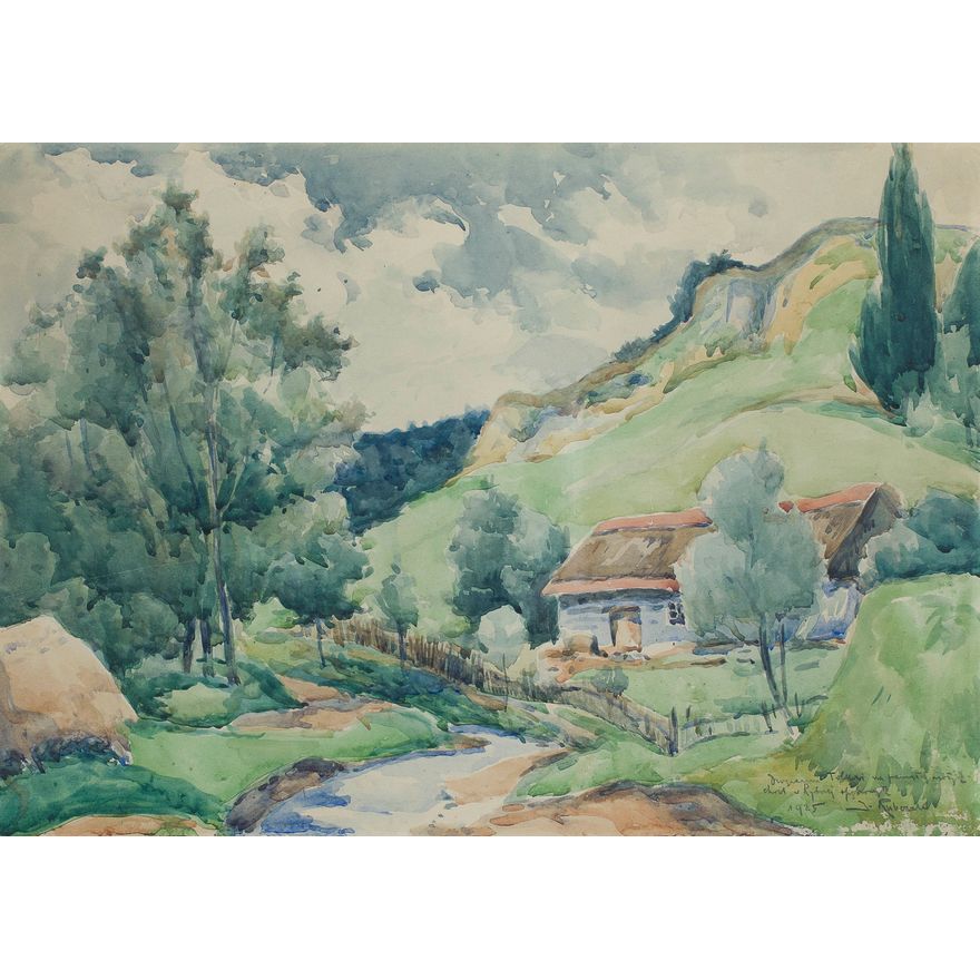 Jan Rubczak | Pejzaż, 1925
