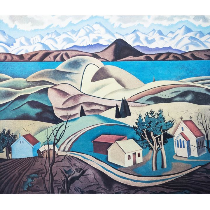 Rita Angus 'Central Otago'