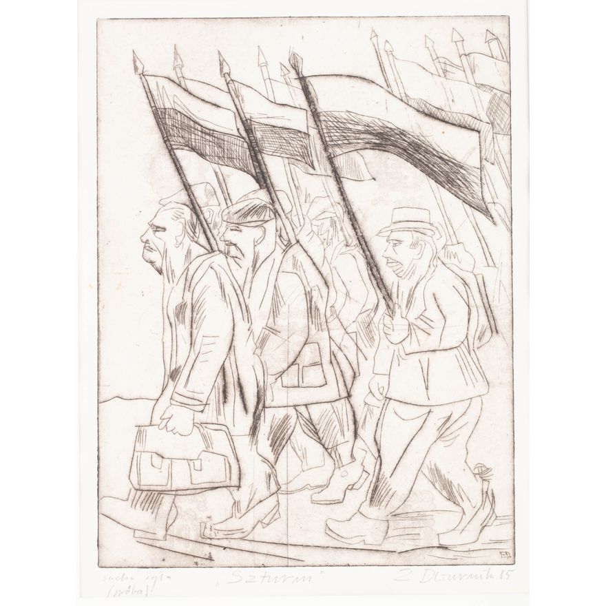 Edward Dwurnik | Szturm, 1985